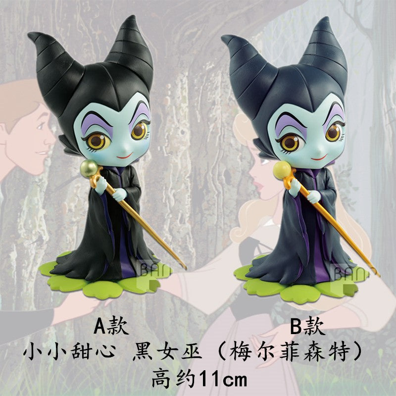 Original Qposket Disney Princess Ice And Snow Strange Love Elsa Ariel Belle Aurora Snow White Mermaid Mulan Cute Toy Doll