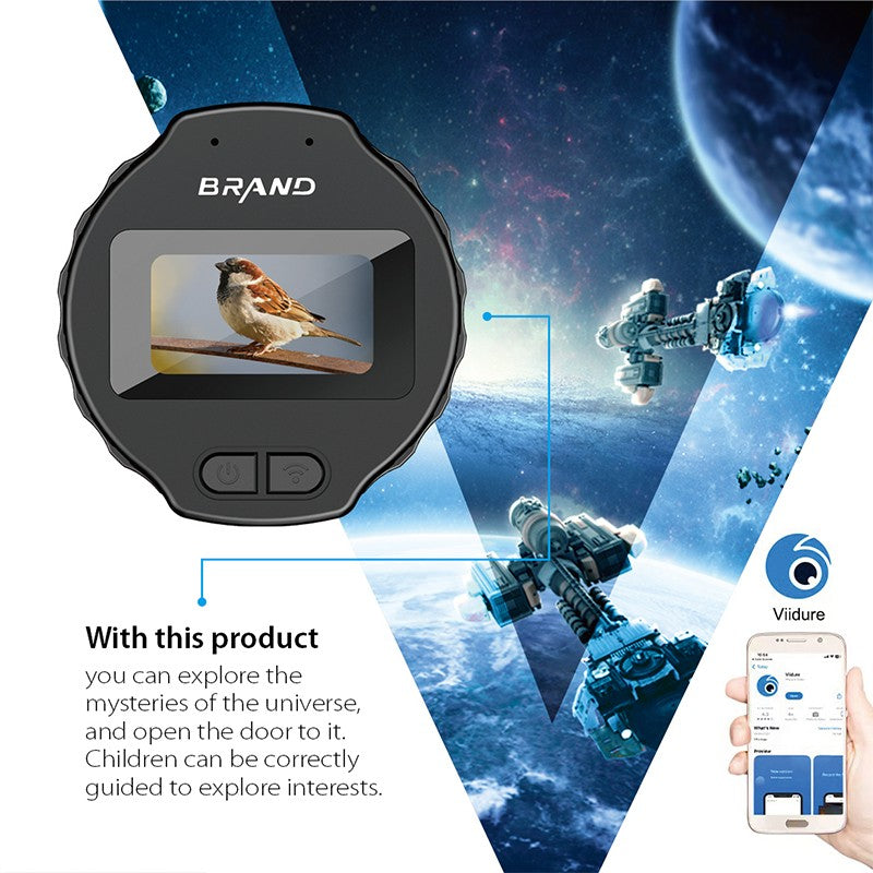 ? 1920X1080 Eyepieces Camera WiFi Electronic 1.5'' High-Definition Screen Portable Recorder Telescopes with APP Connection