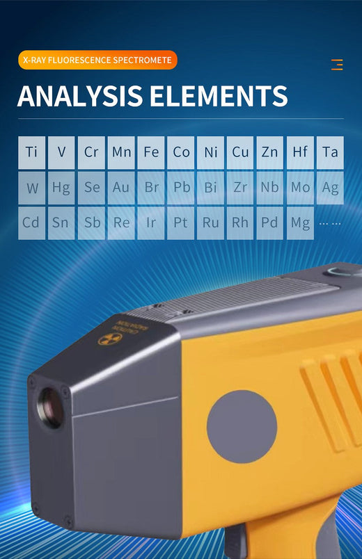 Handful portable handheld X-ray fluorescence (xrf) spectrometer  XRF mental analyzer spectrometer,X ray gold analyzer