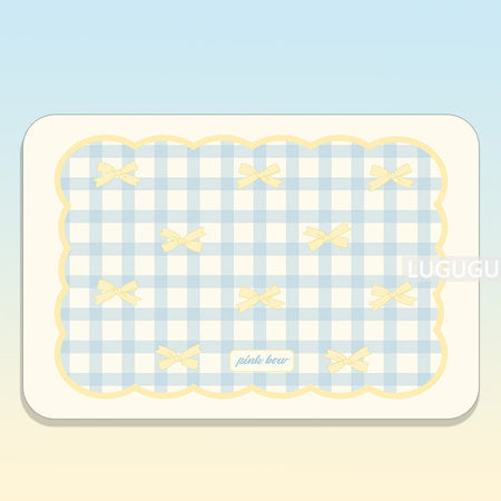 VIKAMA Cute Pet Placemats Cats And Dogs Universal Water-Absorbent Non-Slip Wash-Free Simple Pet Floor Mats Pet Supplies