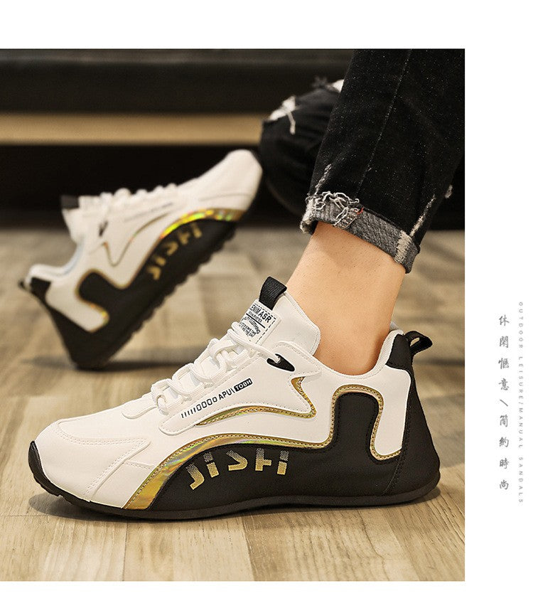 Men's summer mesh sneakers, low-top casual vulcanized shoes, men's soft and comfortable sports running shoes, men's shoes