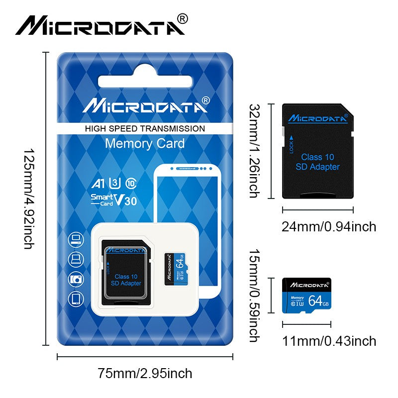 Memory cards 4GB 8GB 16GB High speed Micro TF SD Card 32GB 64GB class 10 cartao de memoria 128gb 256gb TF card for smartphone