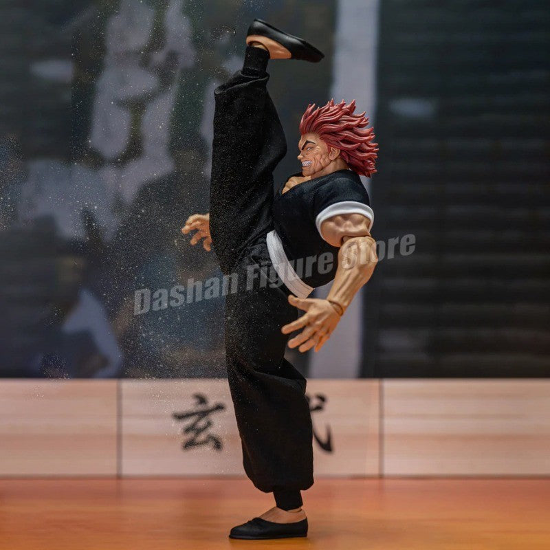 ST Baki Hanma Son Of Ogre Action Figure Hanma Yuujiro Figurine Ko Fighting PVC Collection Anime Yujiro Figures Model Toys Gifts