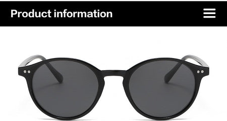 Retro Round Polarized Sunglasses Men Women Classic Leopard Frame Sun Glasses Fashion Black Driving Male Female Goggles UV400