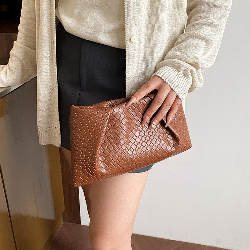 Fashion Multifunctional Women Clutch Bag Embossed Pattern Large Capacity Evening Phone Pocket Luxury Coin Purse Handbag Women