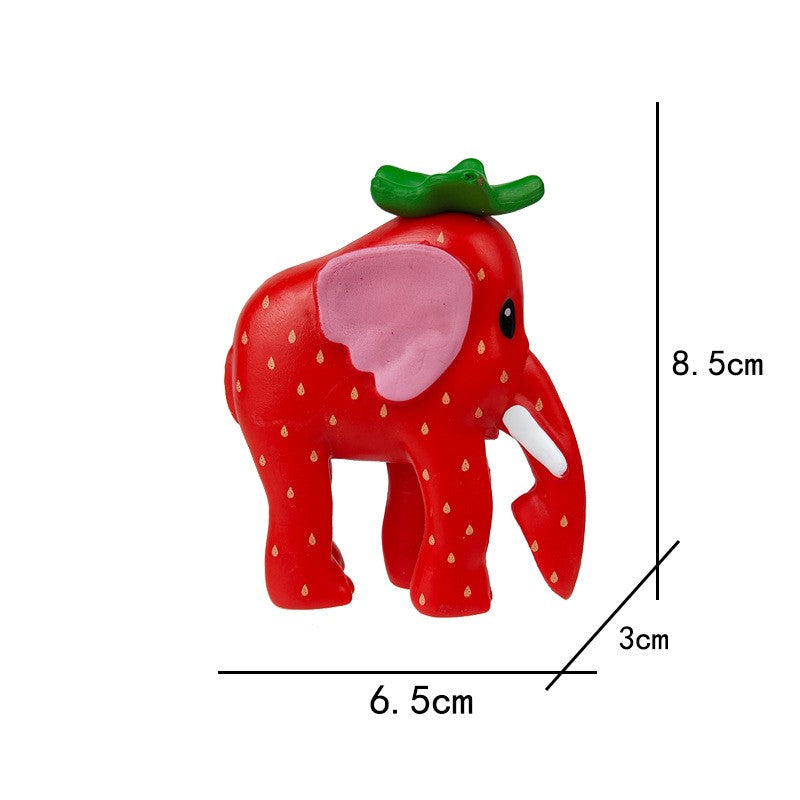 Set Steal A Brainrot W Or L Figure Toy Cartoon 77 67 Job Action Figures Strawberry Elephant Model PVC Decoration Doll Kids Gift