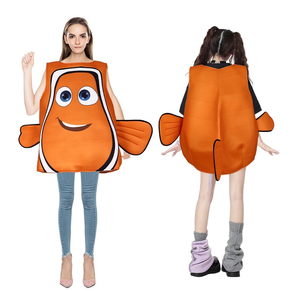 Find Nemo And Dory Costume Adult Anime Underwater Animal Clownfish Nemo Cosplay Carnival Party Fancy Dress Performance Costume