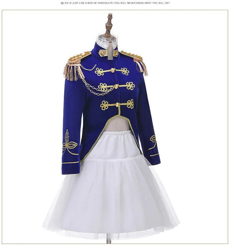 Men Stage Couple Costumes Photo Military Dress Suit Navy Men's and Women's Military Band Uniform Sailor Suit Spring and Autumn