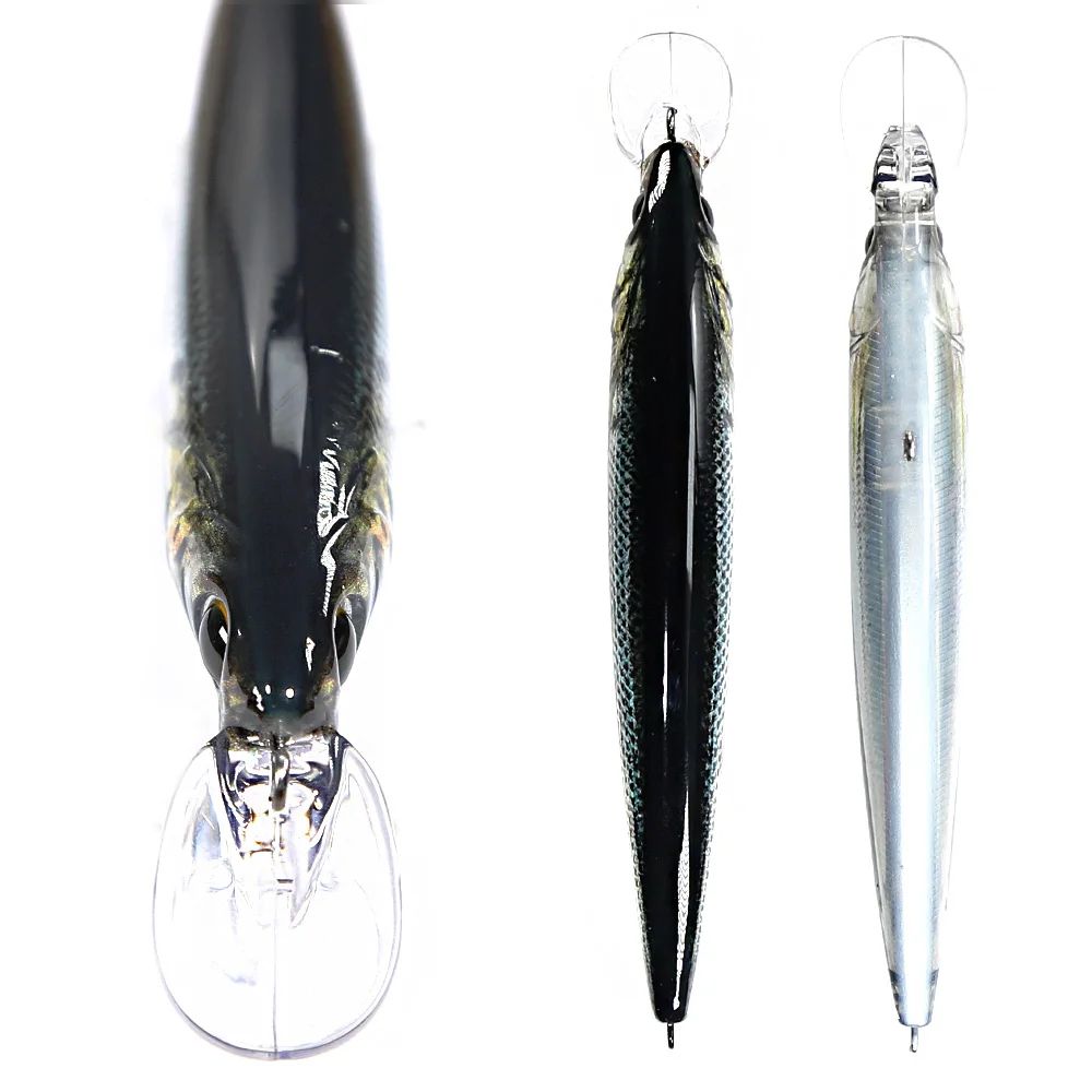 B&U Floating Minnow Saltwater Fishing Lures Trolling Crankbait Hard Baits Wobblers Artificial Trout Lure For Sea Bass