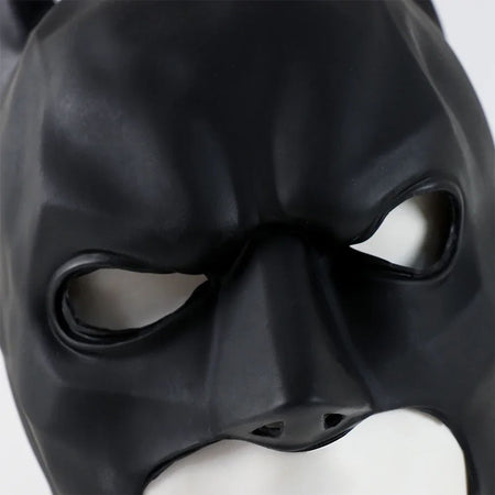 Mask for Men Anime Bat Mask Headgear Latex Material Cosplay Headgear Halloween Night Dance Party Adult Masquerade Mask Latex