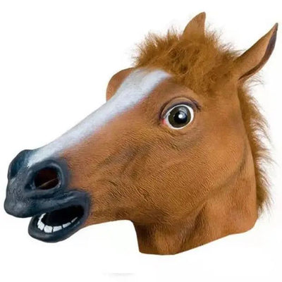 Funny Animal Latex Party Masks Dog Donkey Duck Horse Headgear Halloween Props Cosplay Mask for Adults Masquerade Mask