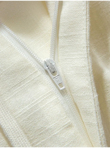 Ramie cotton blend comfortable and breathable summer drawstring casual linen shorts