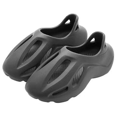 Men's Slippers Summer Soft EVA Beach Hole Shoes Outdoor Women's Slide Non-slip Personalized Hollow Shoes 36-47