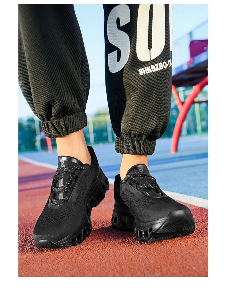 Marathon Men Sports Running Shoes Air Cushion Breathable Lightweight Male Comfortable Athletic Casual Sneakers Hiking Outdoor