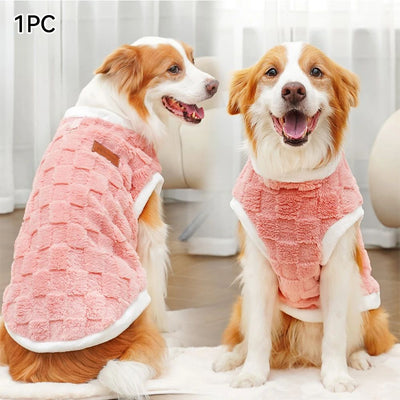 Pet Accessories Winter Dog Clothes for Dogs S-6XL Warm Dogs Coat Schnauzer Pug Clothing Sweatshirts Casual Dog Cat Clothing
