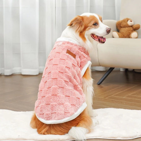 Pet Accessories Winter Dog Clothes for Dogs S-6XL Warm Dogs Coat Schnauzer Pug Clothing Sweatshirts Casual Dog Cat Clothing
