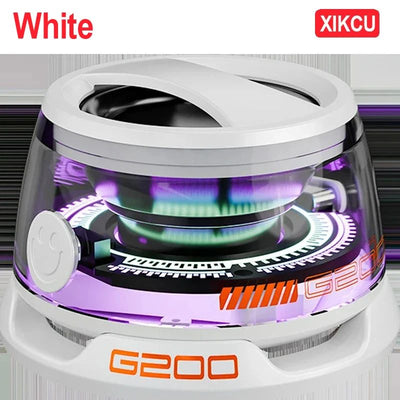 XIKCU Portable Bluetooth Speaker G200 RGB Lighting Magnetic Speaker BT5.0 Mini Sound Box 7 Hours Playback Phone Holder