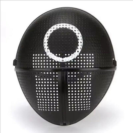 Adult Calamari Game Cosplay Costume With Gloves Black Triangle Disguise Round Square Carnival Party Medieval Coat Mask Set Hallo