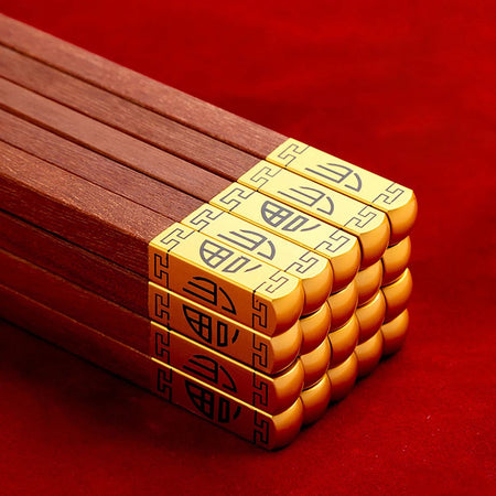 5/6/8/10Pairs Reusable Chopsticks Tableware Handmade Japanese Natural Wood Chopsticks Sushi Food Wooden Chopsticks Non Slip Easy