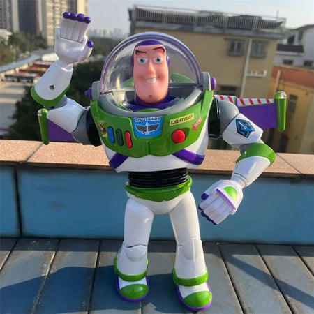Anime Figurine Toy Story Action Figure Woody Jessie Buzz Lightyear Model Statue Desktop Decoration Ornament Collection Toy Gifts