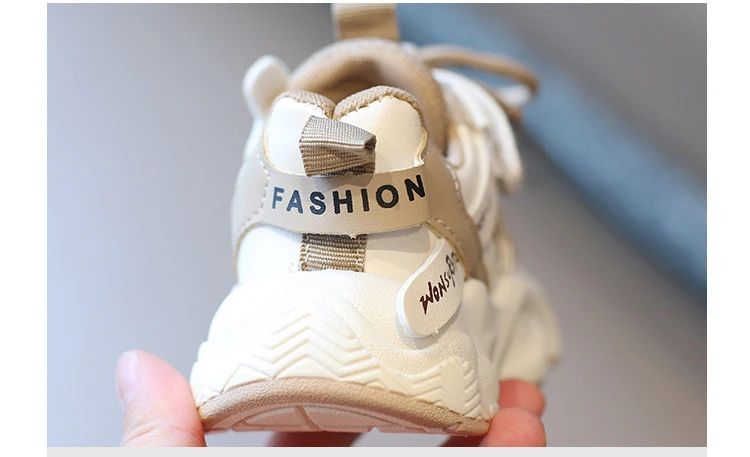 Girl Child Sport Shoe 2024 Spring Mesh Breathable Toddlers School Running Sneakers Fashion Non-slip Kids Boys Basketball Shoes