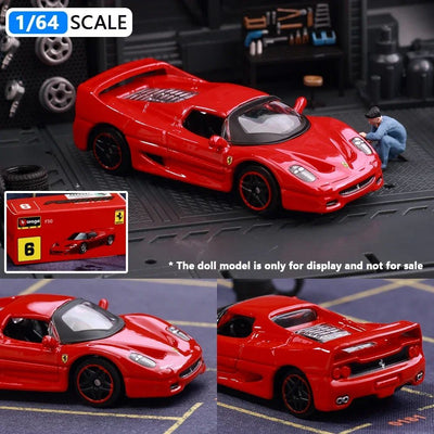 Bburago 1:64 Porsche 911 Gt2 Lamborghini Ferrari SP3 812 1959 Cadillac Miniature Alloy Diecast Car Model Collection Toy Gifts
