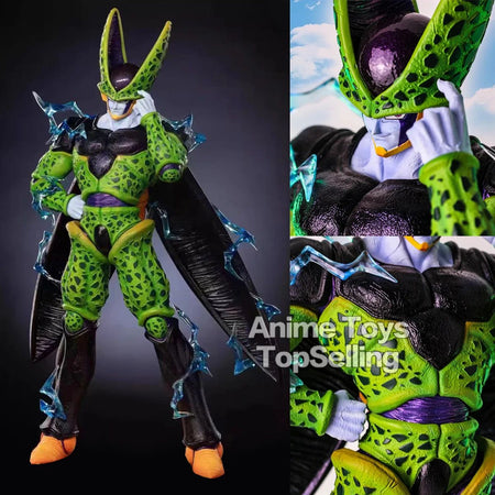 35cm/13.7in Anime Dragon Ball Z Figure Explosion Cell Figure PVC Collectible Model Toys Gifts