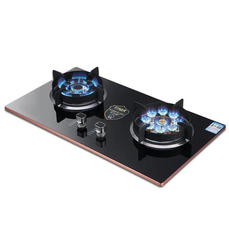 Home Electric Household Embedded Desktop Energy-Saving Induction Cooker Natural Gas Liquefied Gas Stove Double Stove Eye Tempere