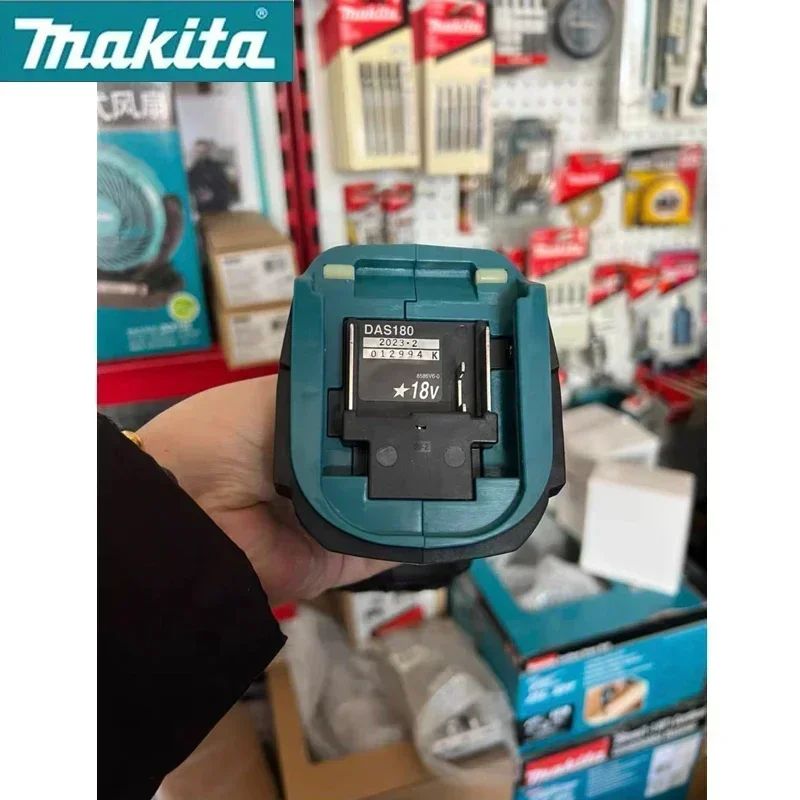 Makita DAS180Z 18V LXT Brushless Cordless Air Blower 5 Nozzles - Clean Dust/Leaves/Cars/Electronics & Workshop(No Battery)