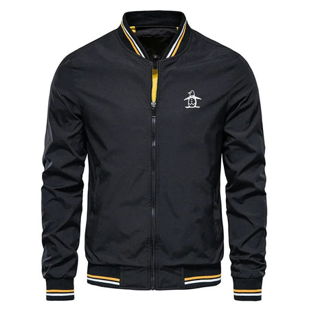 New/Korean/Golf/Men's stand up collar jacket zipper sportswear, Spring and Autumn fashion men's outdoor casual zipper jacket