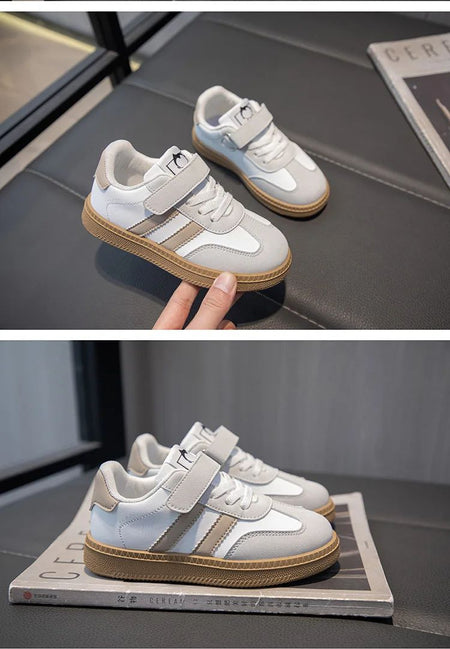 Lightweight Kids Skate Shoes 2025 New Spring Boys Non-slip Sports Footwear Breathable Training Running Fashion Sneakers
