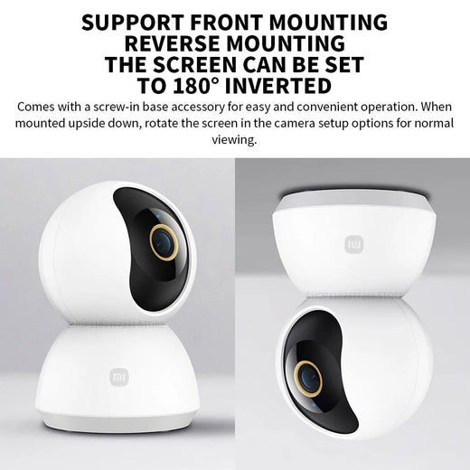 Xiaomi 360° Smart Home Security Camera Mi PTZ 2K Webcam 1296P 3 Megapixel AI Human Detection Night Vision Webcam Chinese Version