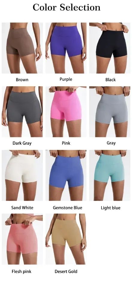 Darc-Elastic Yoga Pants for Women, Breathable Sports Shorts, Wolf Head, Naked Sense, Yoga Shorts, Peach Hip Fitness