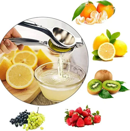 Stainless Steel Manual Juicer Processor Lemon Squeezer Orange Fruit Household Lemon Clip Fruit  Pressing Kitchen Accessories