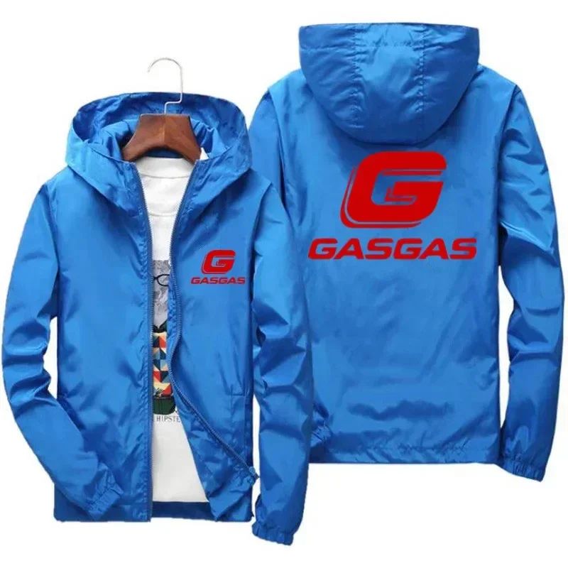 New men's coat, streetwear, jacket, fishing, motorcycle, gas, autumn men's hooded coat jacket, casual, elegant and thin