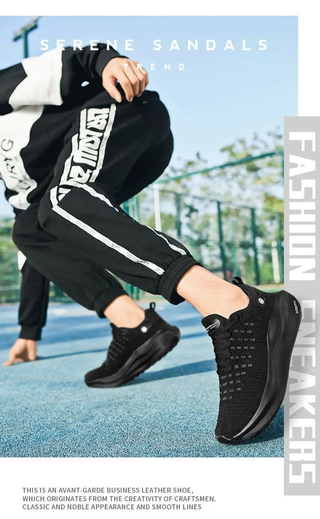 Sneakers Women Mesh Comfort Tennis Shoes 2024men Running Carbon Plate Cushioning Sports Training Jogging Shoes Unisex