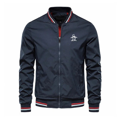 New/Korean/Golf/Men's stand up collar jacket zipper sportswear, Spring and Autumn fashion men's outdoor casual zipper jacket