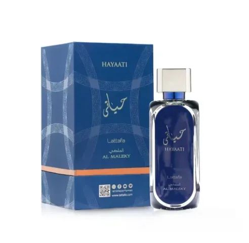 Lattafa Hayaati Men's and Women's Perfume 100ml, Woody Scent, Long-lasting Amber and Citrus Fragrance Guaranteed Gift