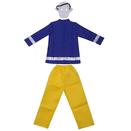 2025 Halloween Déguisement de Sam le Pompier pour Enfant, Petite Tenue de Sauvetage, Costume de Cosplay d'Halloween