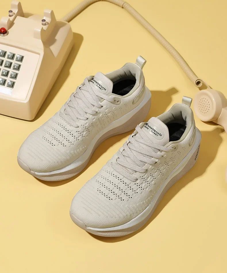 Sneakers Women Mesh Comfort Tennis Shoes 2024men Running Carbon Plate Cushioning Sports Training Jogging Shoes Unisex