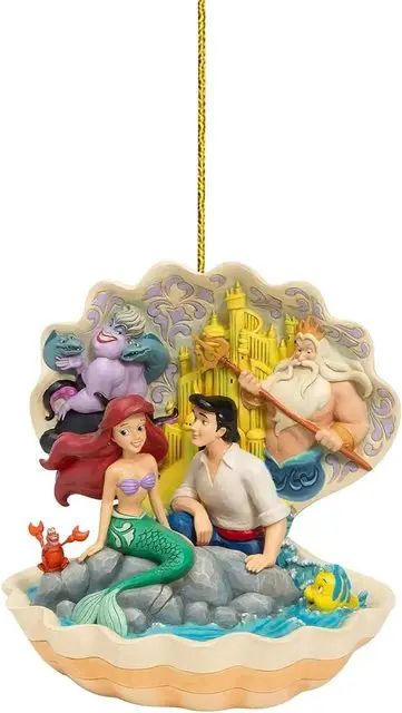 Xmas Tree Decor, Holiday Party Arrangement, KidChristmas Craft, Hot-Selling Disney Princess Doll Pendant Ornament Kids' Toy Gift