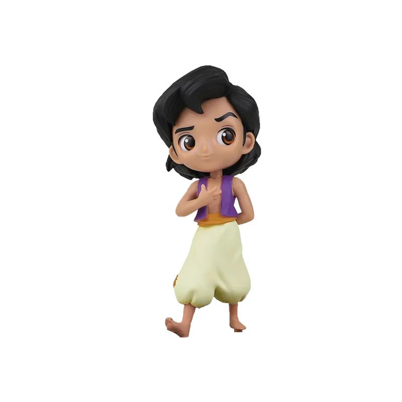 Bandai Original Disney Anime Figure Sitting Villain Doll Q Version Kids Toys Home Decoration Girl'S Birthday Model Cute Toy Gift