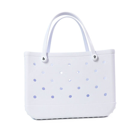 XL Extra Large Beach Bag EVA Rubber Waterproof Beach Travel Picnic Storage Basket Women Shopping Handbag Sac Jelly Tote Bag