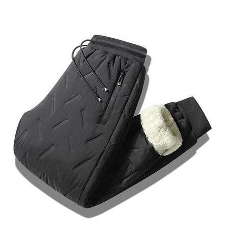 8xl Winter Thickened Mens Down Pants High Quality Fashion Drawstring Sports Pants Men's Jogger Outdoor Loose Leisure Down Pants