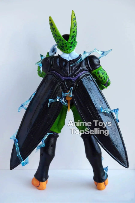 35cm/13.7in Anime Dragon Ball Z Figure Explosion Cell Figure PVC Collectible Model Toys Gifts