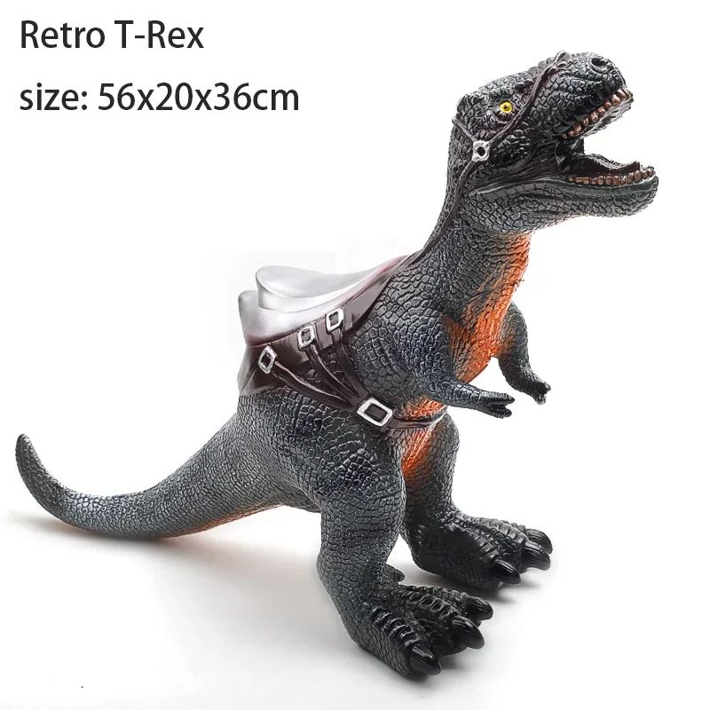 Super Big Soft Dinosaur Toys Tyrannosaurus Rex Model Brachiosaurus Jurass Puppets Shark Dinosaur Park Worlds Toy for Boys Kids