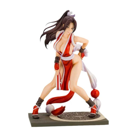 SNK Mai Shiranui KOTOBUKIYA Original The King of Fighters '98 Game Anime Action Figure Toys for Kids Gift Collectible Model