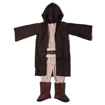 Costume Obi-Wan Kenobi Cosplay Jedi Warrior Cosplay Hooded Cloak Clothing Suit Halloween Party Costumes
