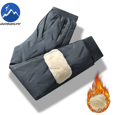 8xl Winter Thickened Mens Down Pants High Quality Fashion Drawstring Sports Pants Men's Jogger Outdoor Loose Leisure Down Pants