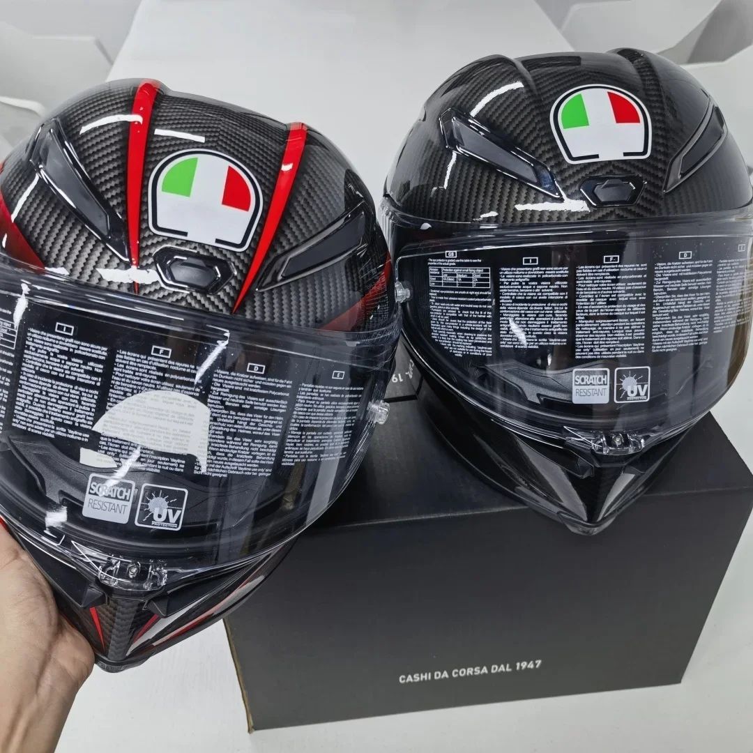 Unisex Brand Pista Full Face Helmet Motorcycle Helmet Off-Road Racing Safety Protective Helmet ECE DOT Approved Cycling Helmet